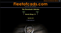 Desktop Screenshot of fleetofcads.com